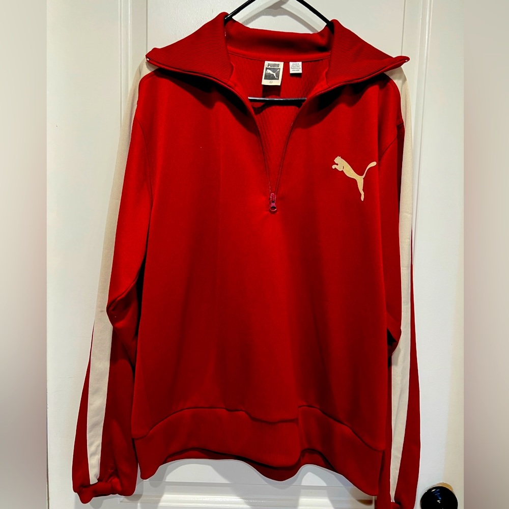 Vintage Puma 1/4 Zip Up